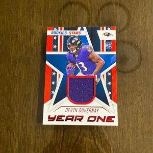 Devin Duvernay football card
